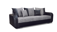 Fero 3-as kanapé A.kép fekete-szürke